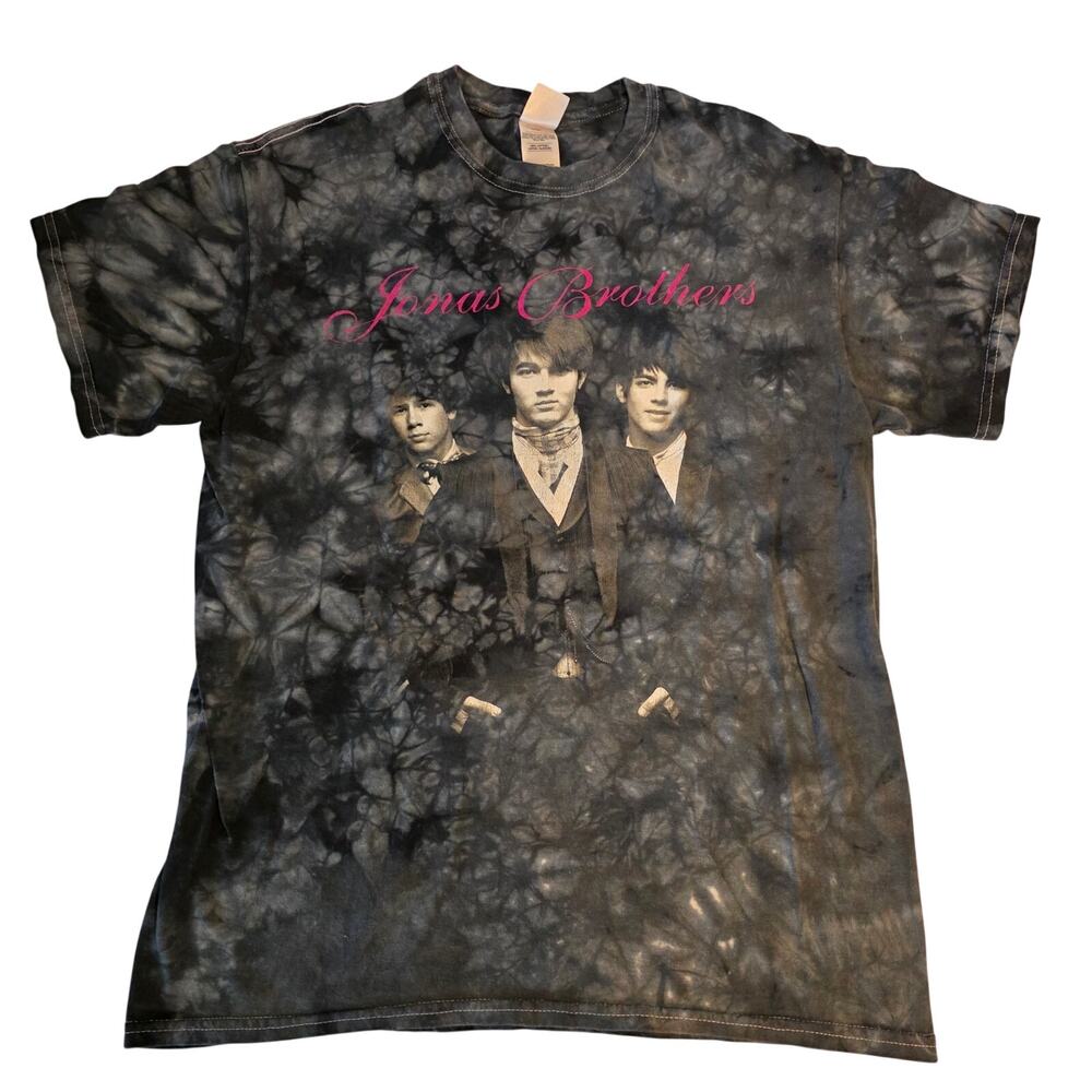 Jonas Brothers 2019 Happiness Begins Tour Tie Dye Graphic T-Shirt Medium